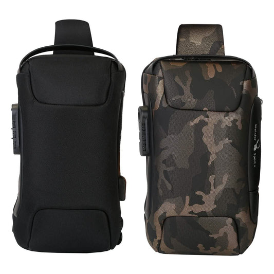 Men's Waterproof Anti-Theft Sling Backpack