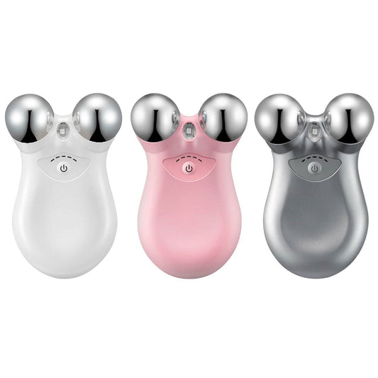 Micro-Current Face Massager Rechargeable Roller with 5 Gears