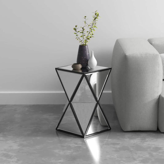 Mirror Bedside Coffee Table