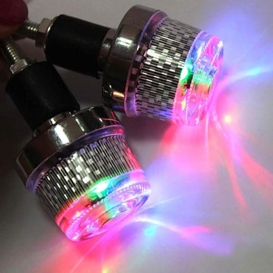 Multi-colored Bicycle or Motorcycle Handlebar Lights