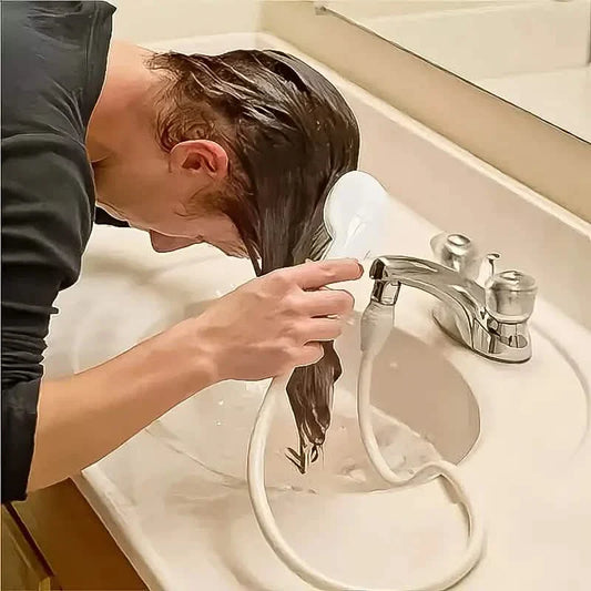 Multi-Purpose Faucet Sprayer for Washing Hair and Pet Bathing