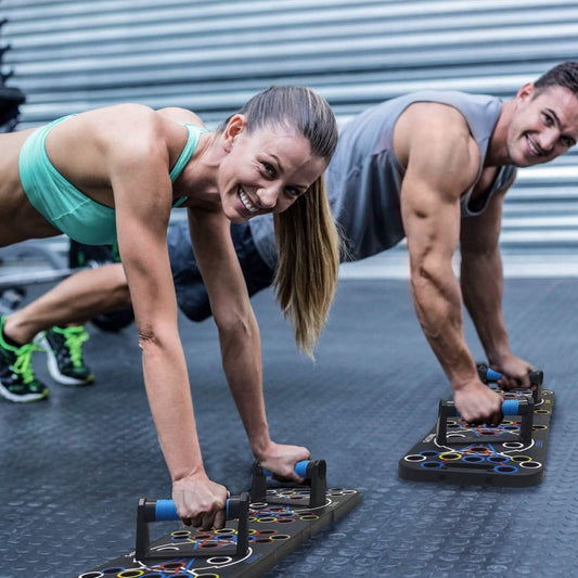 Multifunctional Push Up Board Home Strength Training Equipment with 15 Fitness Accessories