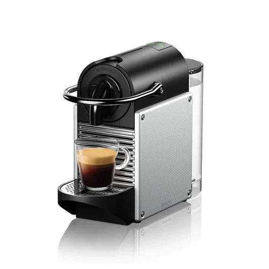 Nespresso Pixie Aluminium Coffee Machine  (Refurbished)