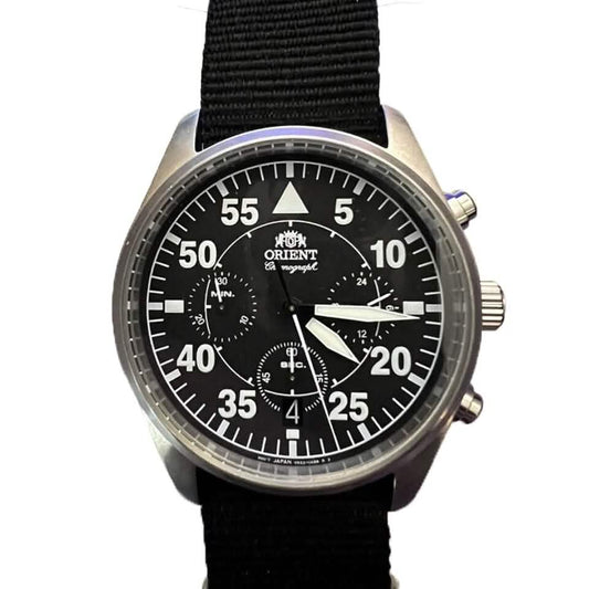 ORIENT VR32-UAB0 Men's Quartz-Chronograph with Date (Refurbished)