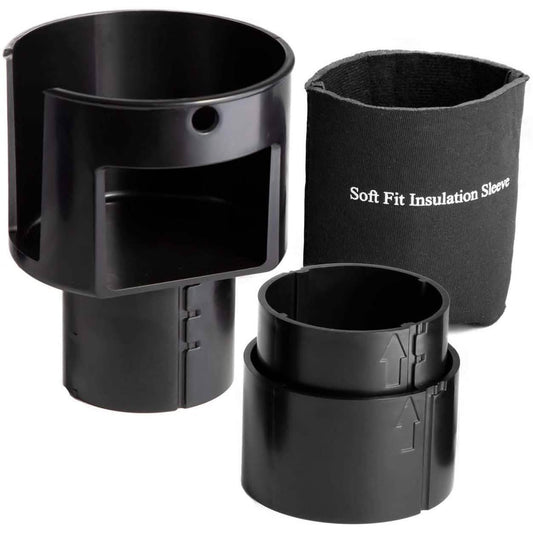OxGord Car Cup Holder Expander Organizer with Adjustable Base