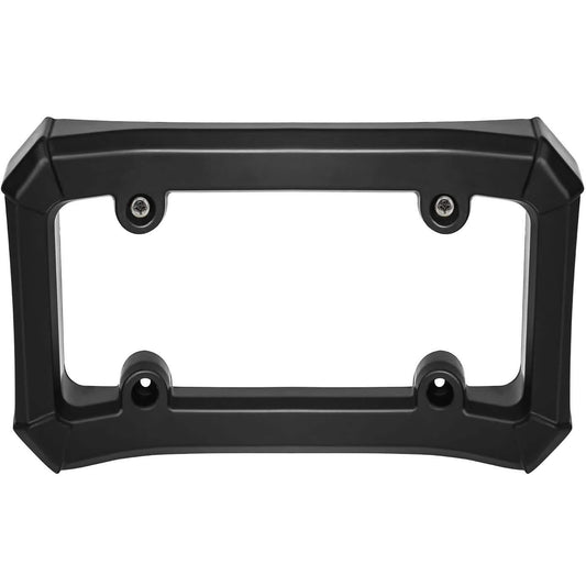 OxGord Front Car Bumper Guard Protector- Complete Durable Coverage - License Plate Frame Holder