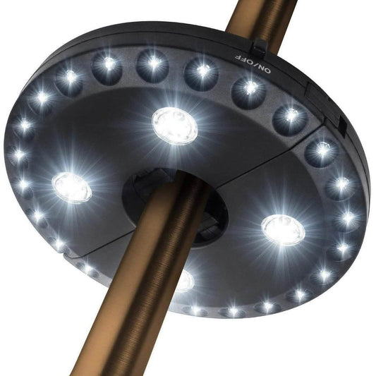 Patio Umbrella Light 3 Brightness Modes Cordless 28 LED Lights