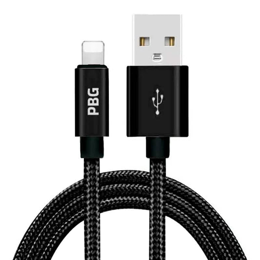 PBG XL 10Ft. Lightning Cable's Nylon Woven Protection