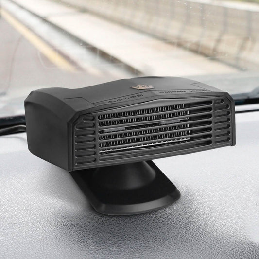 Portable Car Heater Heating Fan 2-in-1 Defroster Defogger Demister Windshield Heater
