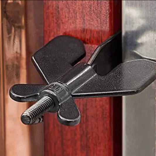 Portable Door Lock for Home and Hotel Use: Security Door Stopper for Self-Defense and Child Safety