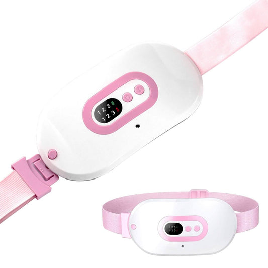 Portable Heating Pad For Cramps Fast Heating with 3 Heat Levels and 3 Massage Modes